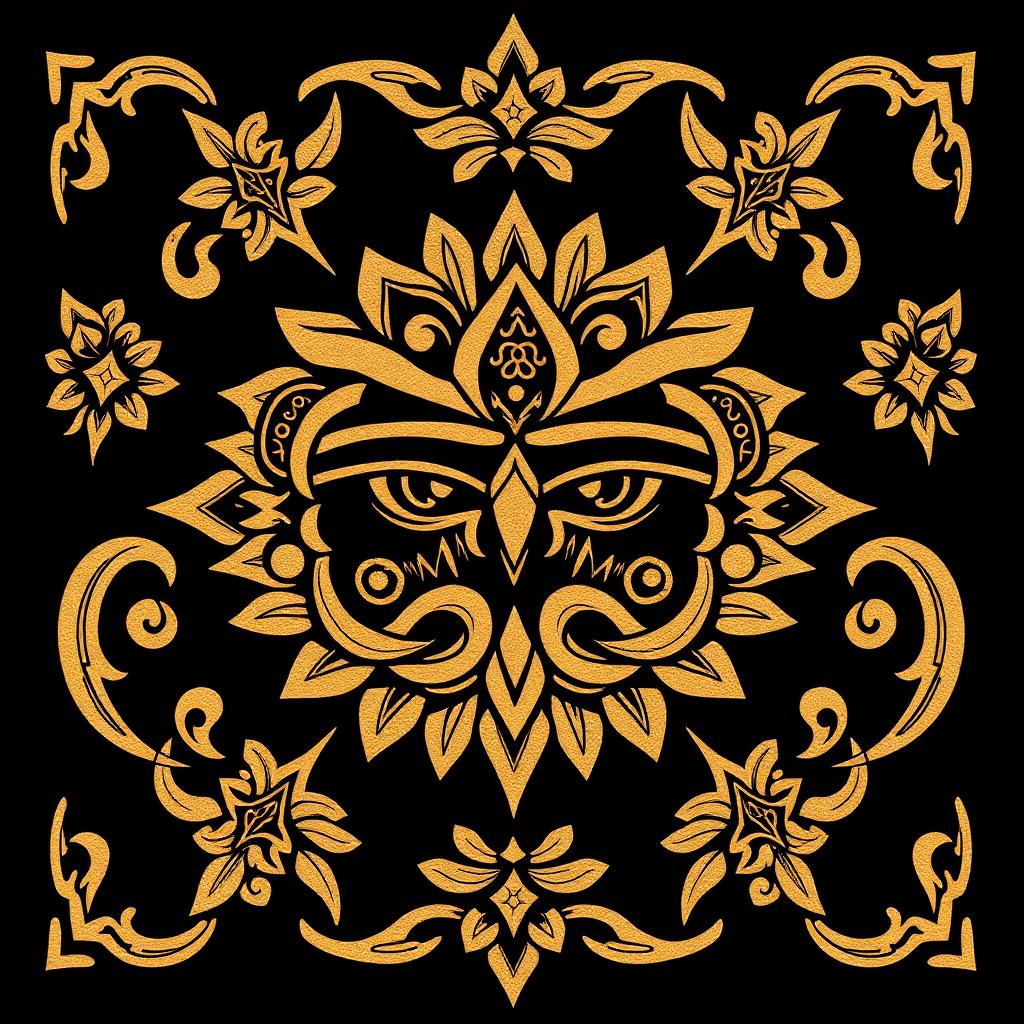 Polynesian tribal art